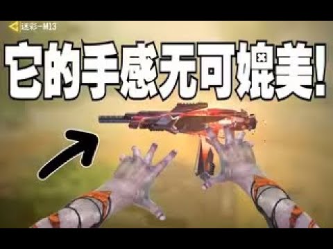 【使命召唤手游】全机动M13丝滑至极！排位疯狂干拉！猴子的神兵利器！火速参考配件！#脚底抹了花生油