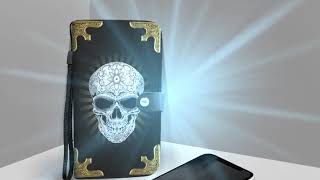 Amazing Skull Wallet Case