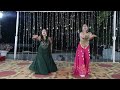 Sangeet dance mother daughter performance  ladke ki Sister n Niece performance for welcoming Bhabhi