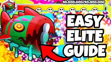 Bloonarius Elite Tutorial Tree Stump|No Powers|Week 8(BTD 6)