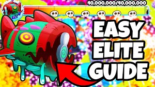 Bloonarius Elite Tutorial Tree Stump|No Powers|Week 8(BTD 6)