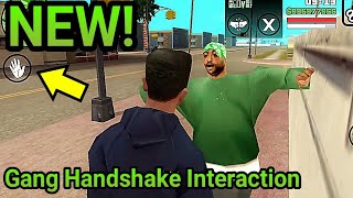 New Gang Handshake Interaction - GTA SA Android/Mobile