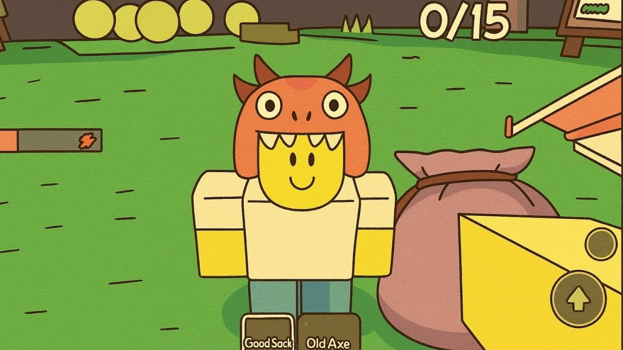 Jag försöker att klara 99 nights in the forest på det enklaste sättet 