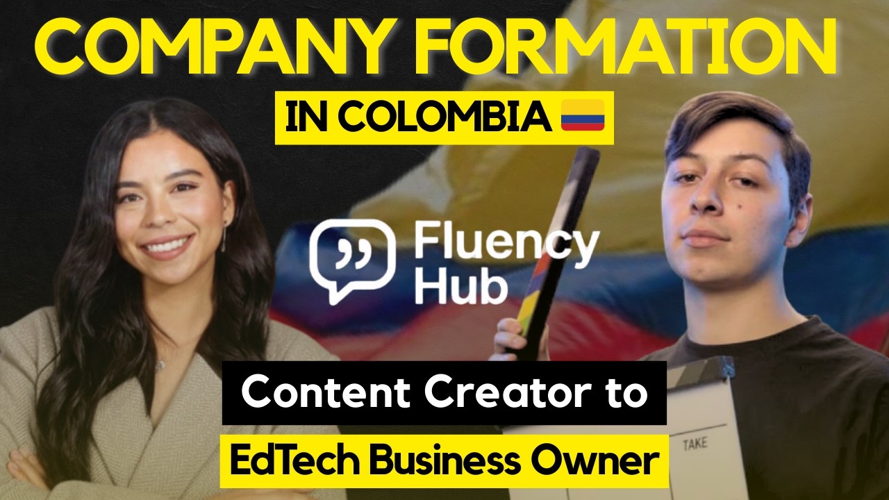 Company Formation Colombia & Invest  🇨🇴 Content Creator to EdTech Business Owner | FluencyHub