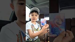 Unboxing mario card game #unboxing #shorts #nintendo #movie