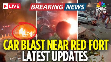 Delhi Car Blast LIVE: Delhi Blast Explosion in Car Near Red Fort Metro Station Fire Tenders Rushed