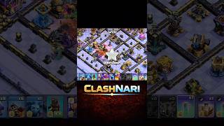 🚀 Dragons Destroy Everything! #coc #shorts #gaming #legendleague #warattack #th18 #best #op #easy