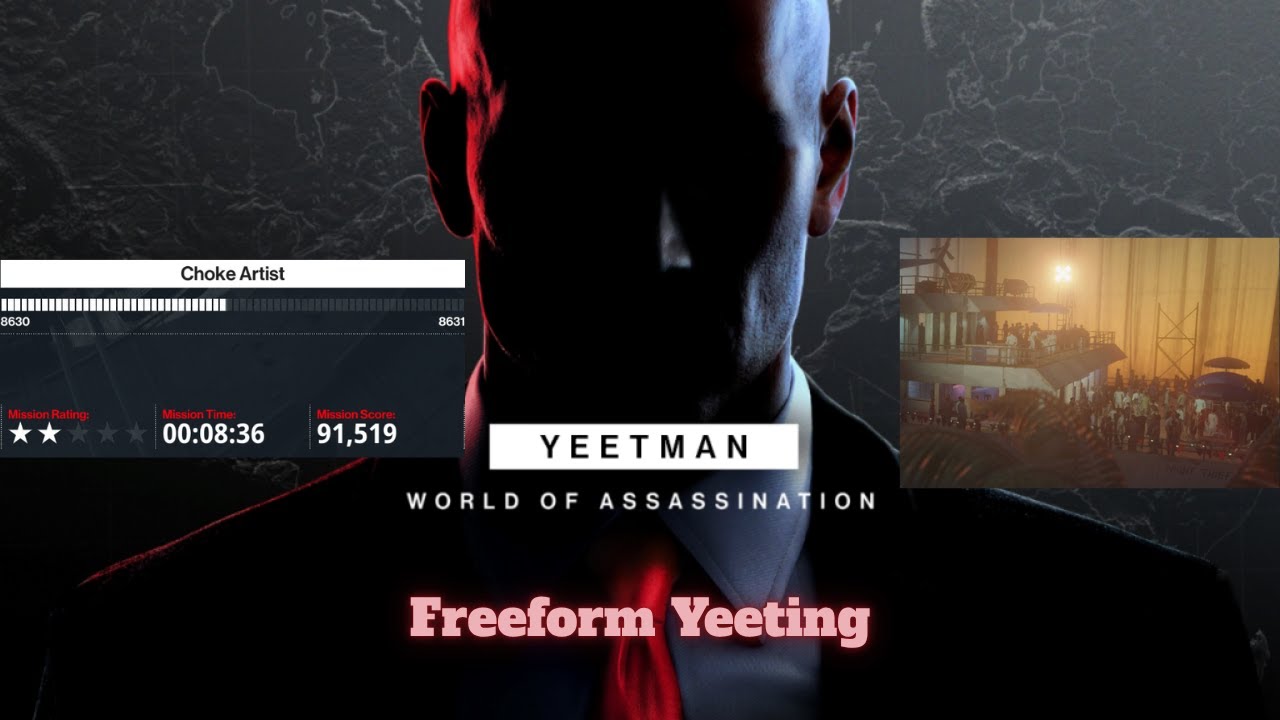 YEETMAN™ World of Assassination | ICA Facility | Tutorial mission 1=Freeform Yeeting