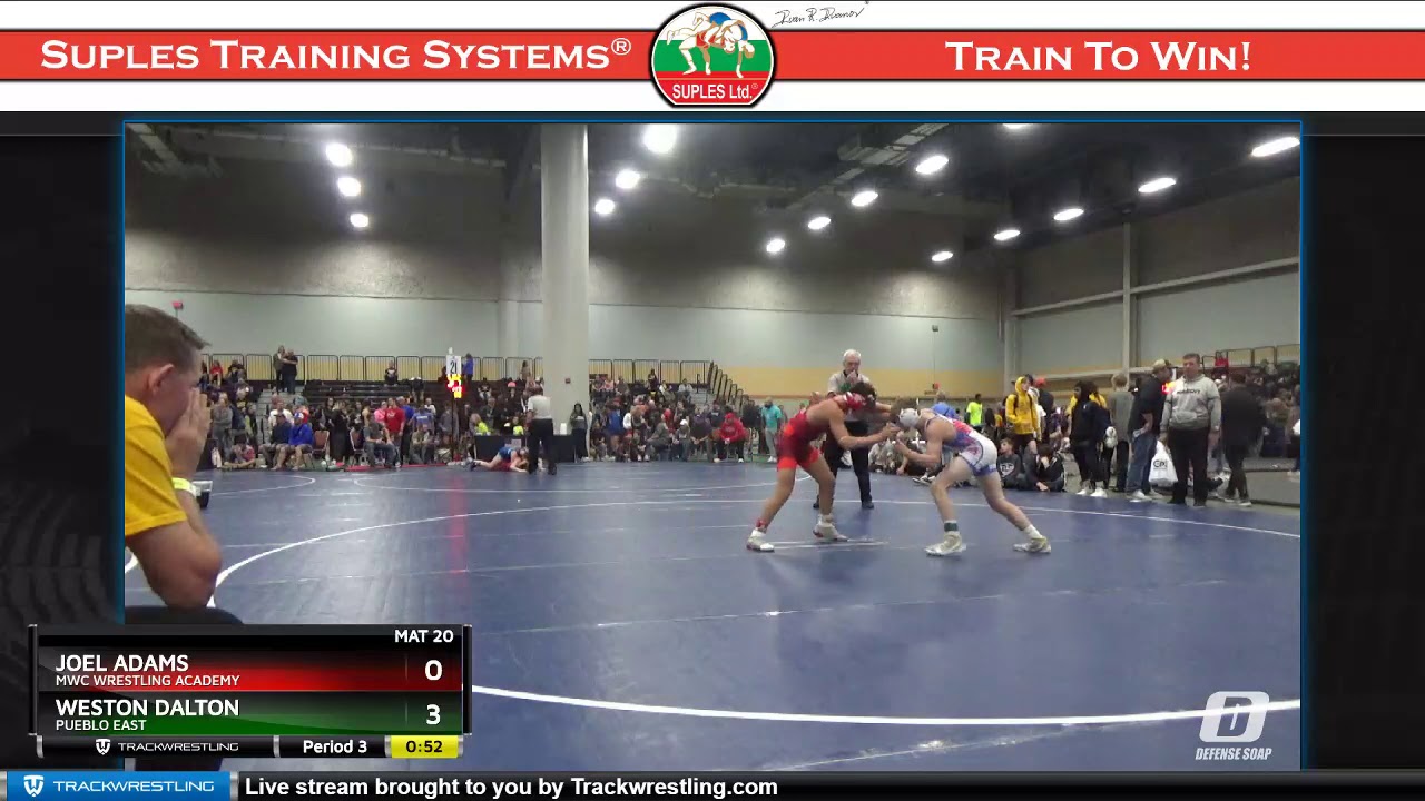 High School (9th - 10th Grade) 113 Weston Dalton Pueblo East Vs Joel Adams MWC Wrestling Academy