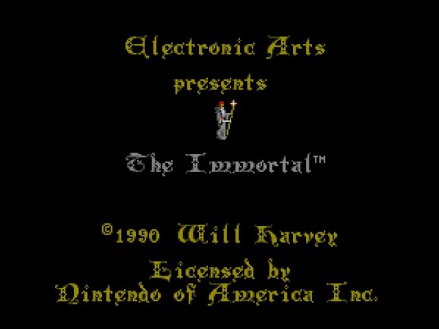NES Longplay [006] The Immortal (US)