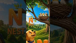 N is for Nest 🪺 | Niko’s ABC Adventures #LearnTheAlphabet #LearningForKids #LearnWithNiko #abcd