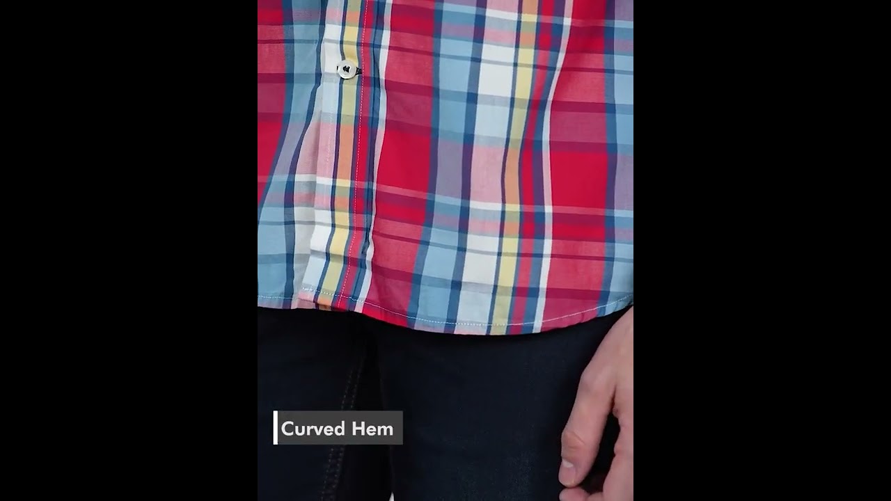 Madras Checks Slim Fit Casual Shirt