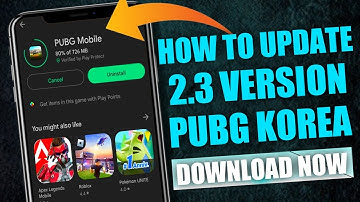 HOW TO UPDATE 2.3 NEW VERSION IN PUBG MOBILE KOREA😍 || DOWNLOAD NOW🔥