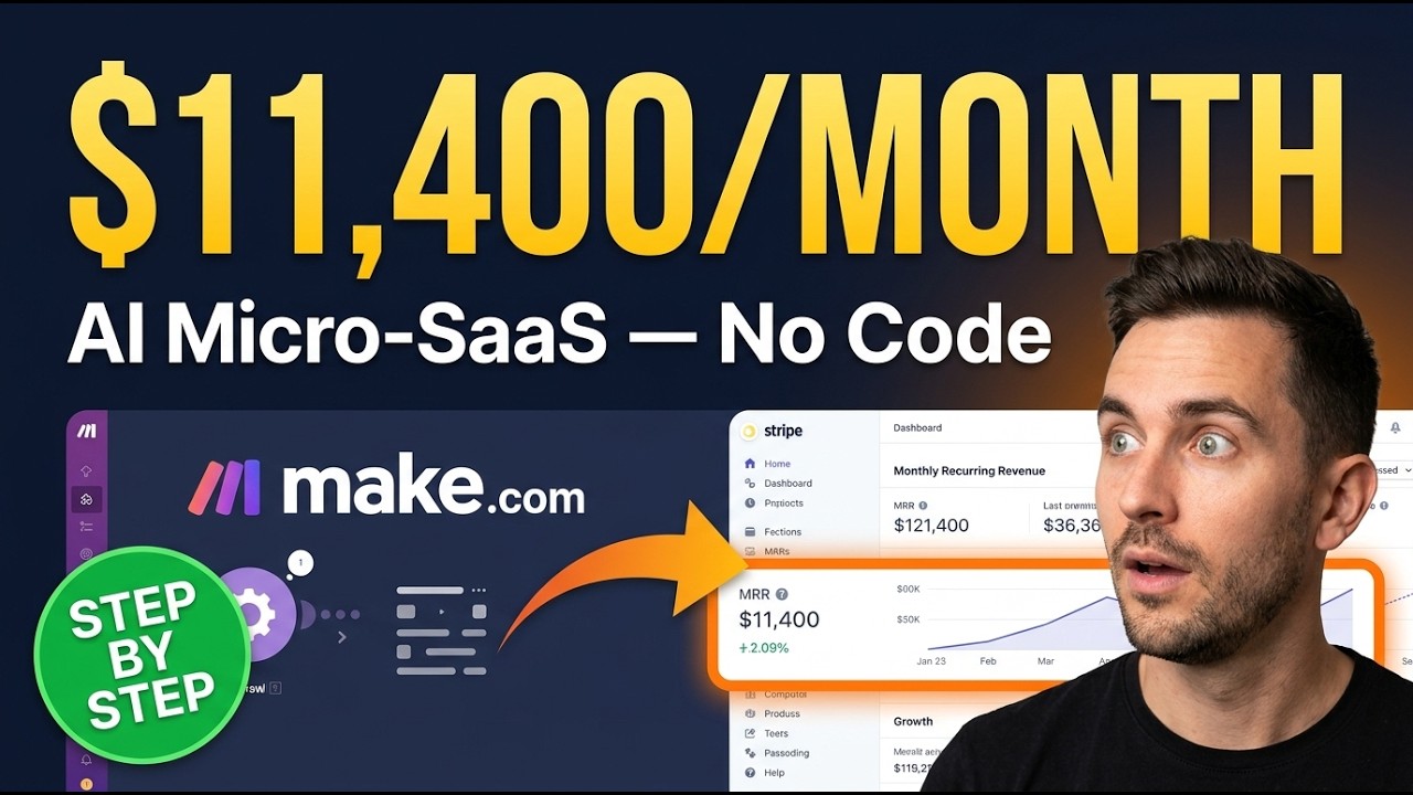 How to Build an AI Micro-SaaS and Make $2,000/Month Recurring — With ...