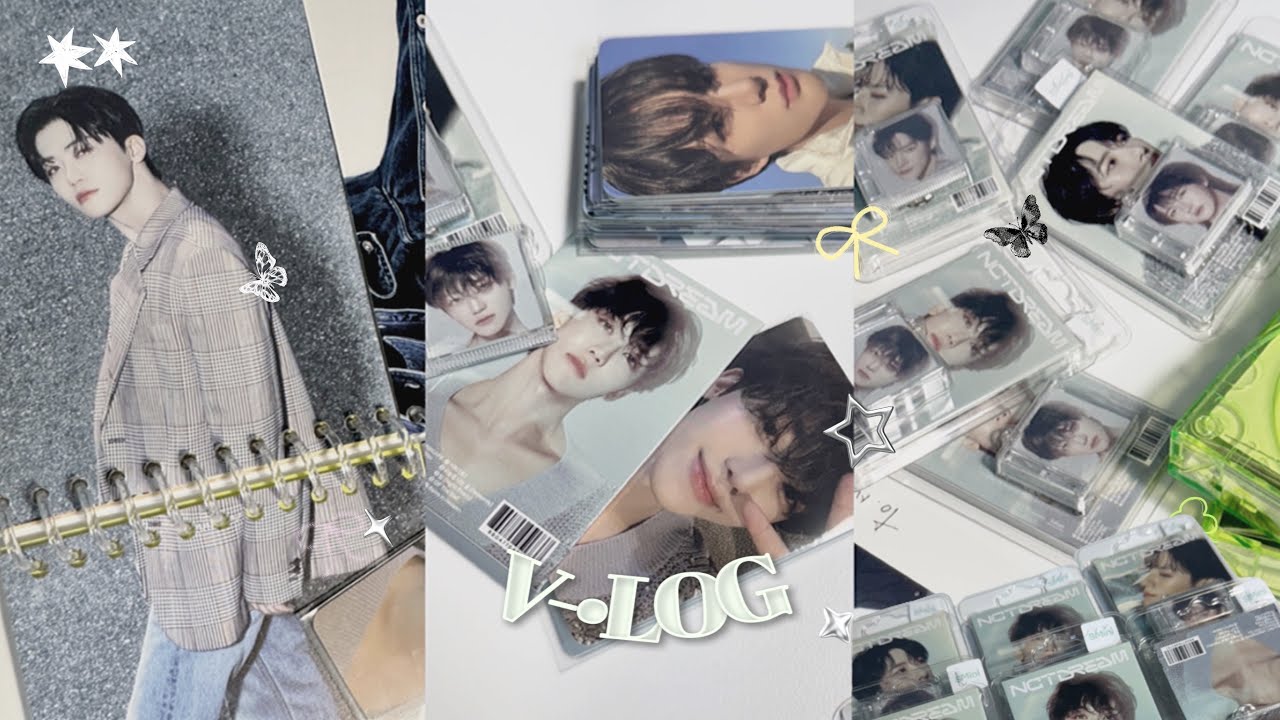 [시즈니 브이로그] 누가 스미니를 6장이나 까 ? | 엔시티드림 드림 스케이프 앨범깡 • 도박중독은 1366