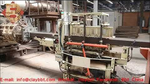 fully automatic clay hollow block cutting machine