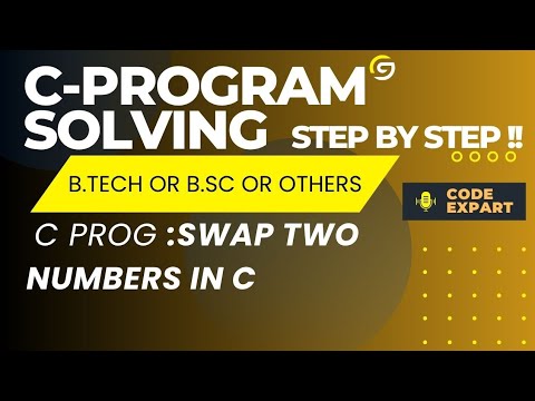 Swap Two Numbers Without Third Variable || Swap Two Numbers In C