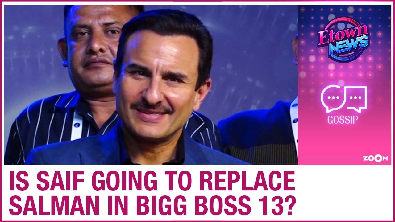 Saif Ali Khan to REPLACE Salman Khan as Bigg Boss 13 host?