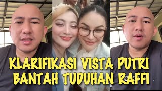 Viral Clarification Of Rejection From Senior Artist Vista Putri Regarding The Accusation Of Inv