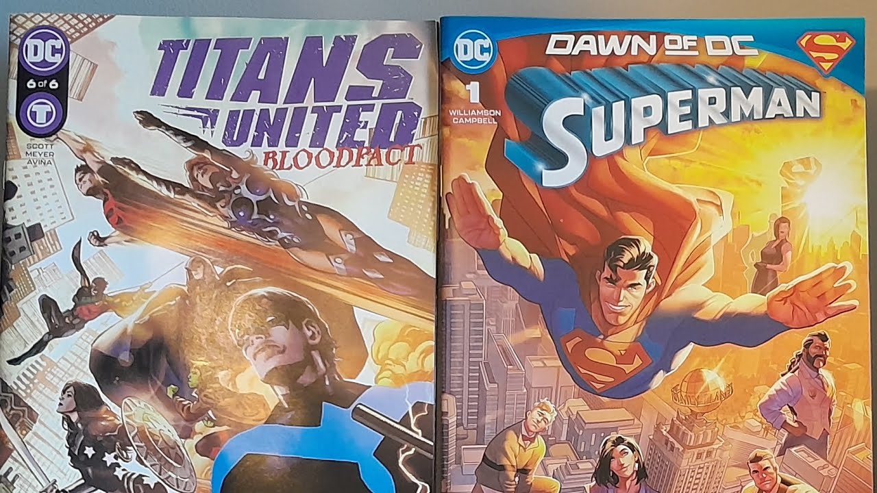 DC Review: Titans United Bloodpact #6 & Superman #1