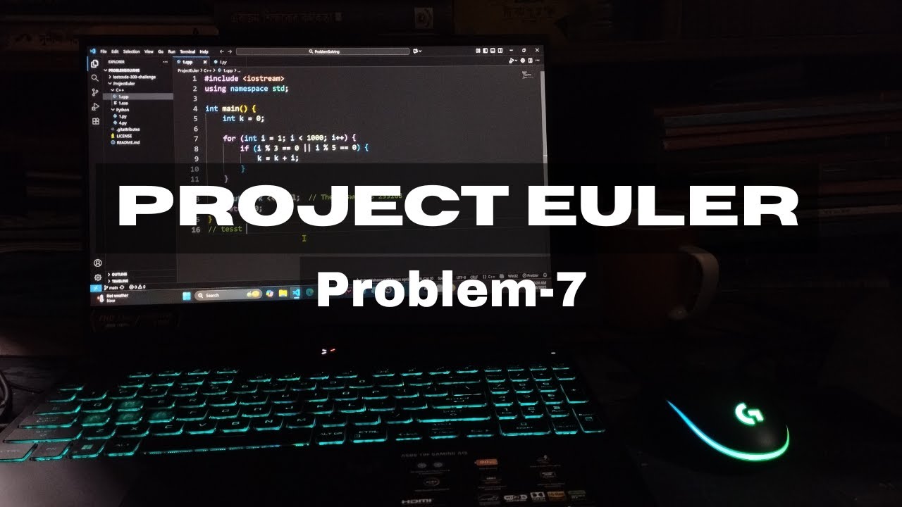 Project Euler Problem #7 – 10 001st Prime | Python Solution (No ...