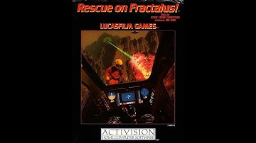 Rescue on Fractalus (Atari 800 XL)
