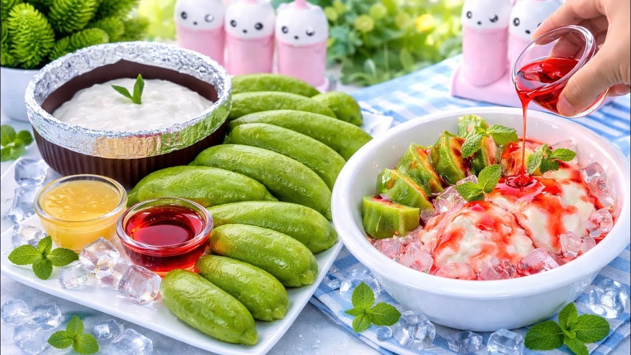 SEGAR‼️SAVE DULU RESEPNYA - ES PISANG IJO SEGAR ANTI GAGAL , COCOK UNTUK TAKJIL RAMADHAN 