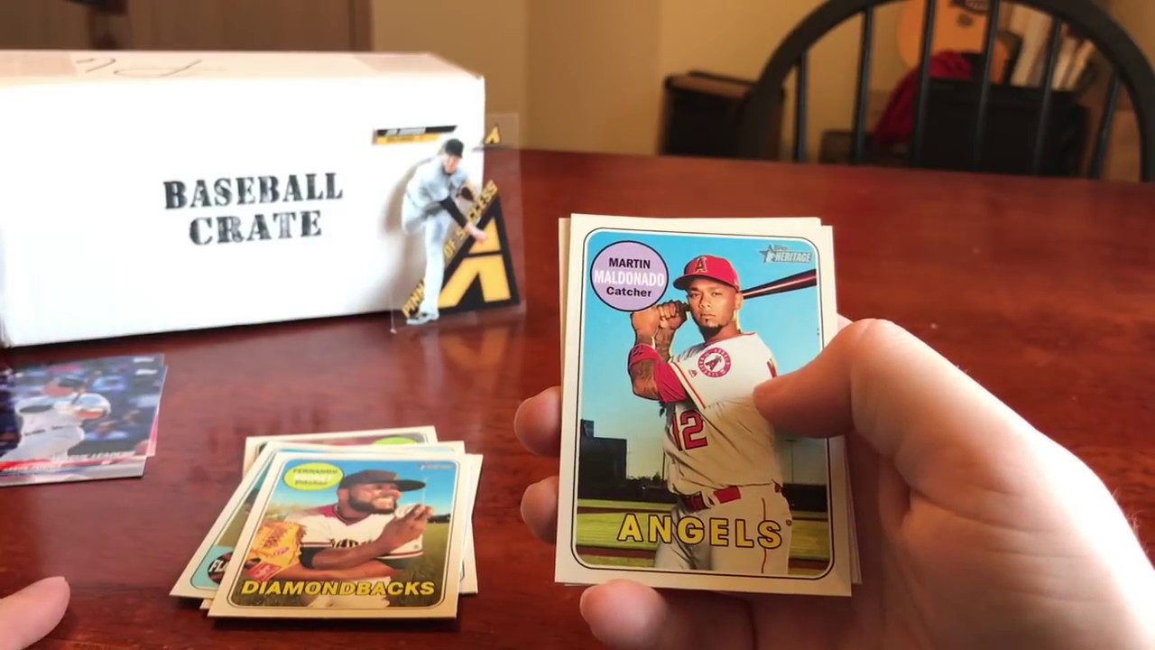 March 2018 Baseball Card Crate! YouTube