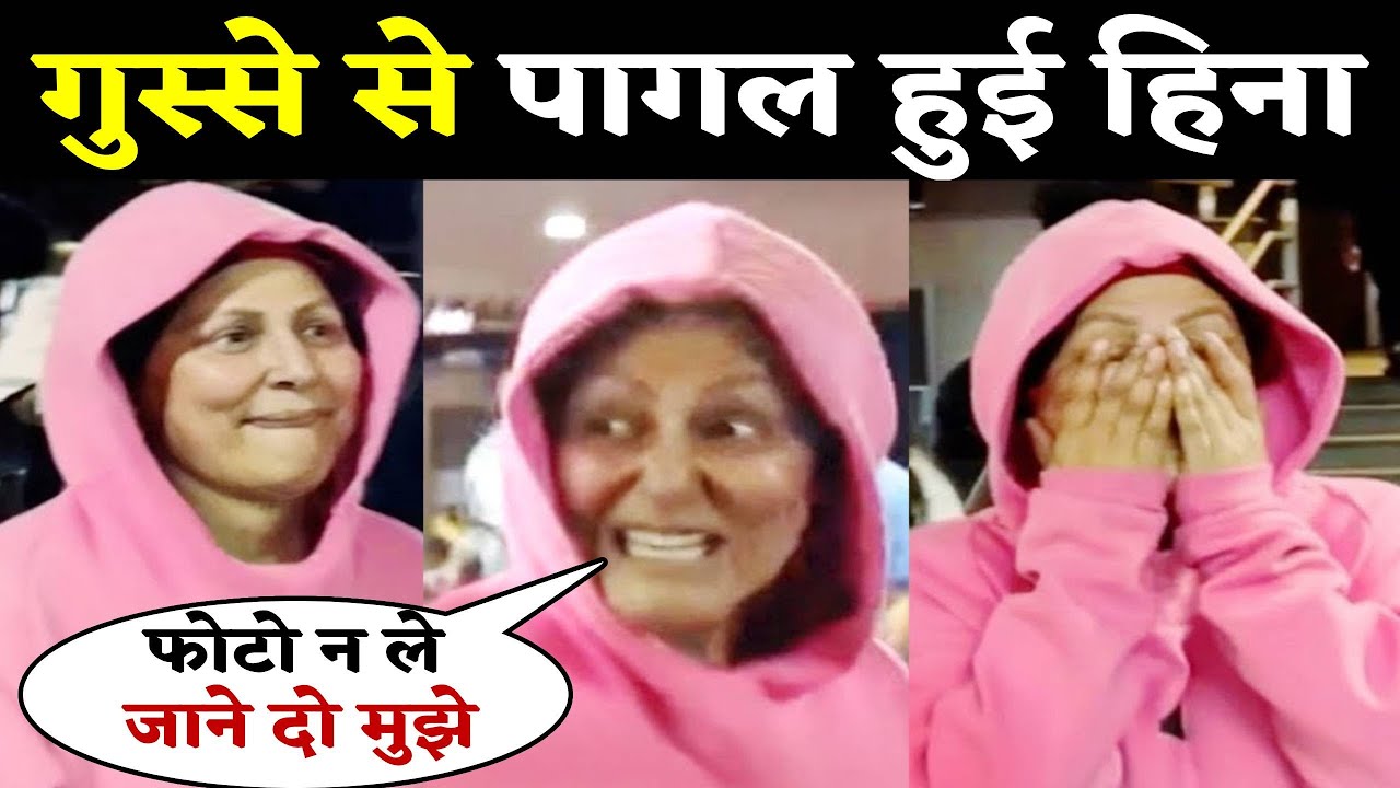 Hina Khan returns Mumbai, Spotted at Mumbai Airport 