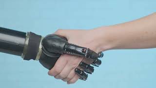 Handshake with Humanoid Robot Arm and Human Hand