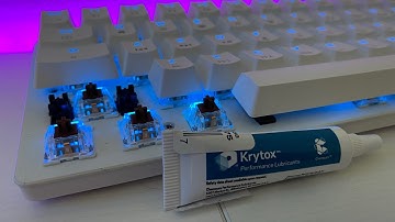 How to lube switches without desoldering