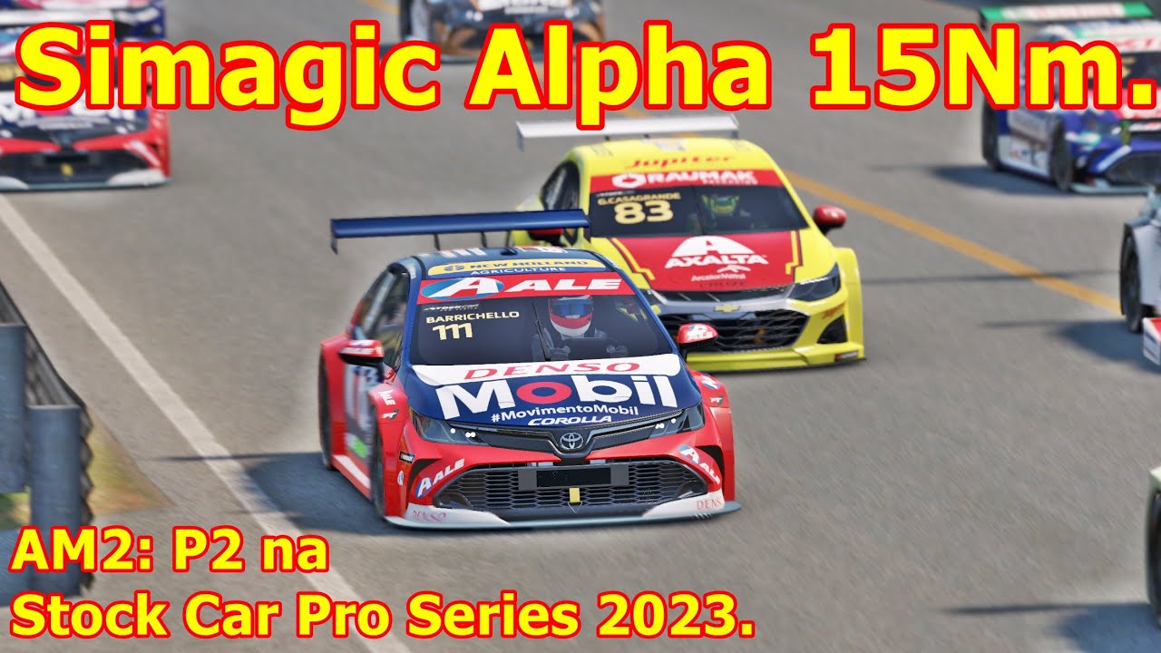 AM2 - Corrida comentada - P2 na Stock Car Pro Series 2023 - Simagic ...