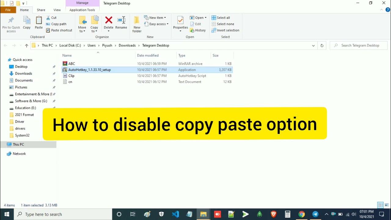 How to Disable Copy-Paste on Your Computer | Step-by-Step Guide - YouTube