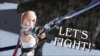 DISSIDIA NT Closed Beta Test - Lightning (English Audio)
