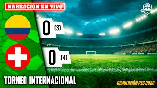 ✅ COLOMBIA VS SUIZA NARRACIÓN EN VIVO / PARTIDO SIMULADO PES 2026 | NOTICIAS DEL VERDE TV