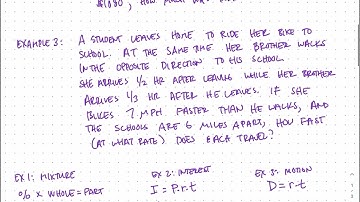 Using Tables to solve Linear Equation Word Problems