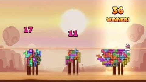 Tricky Towers - Epic 36 Brick Puzzle Normal Build!