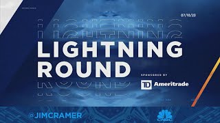 Lightning Round: Icahn Enterprises probably has another 10% higher to go, says Jim Cramer