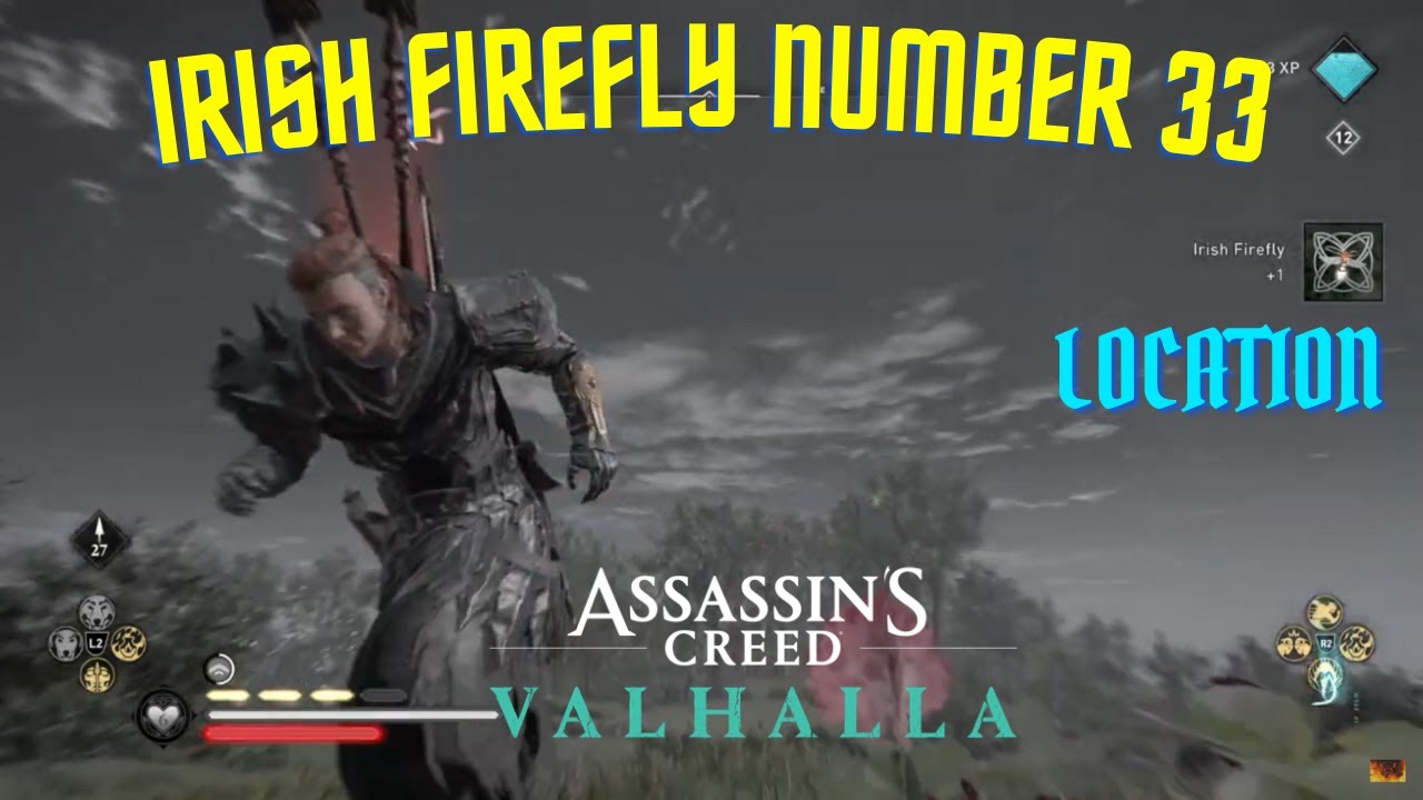 Irish Firefly location number 33 in Assassin's Creed® Valhalla - YouTube