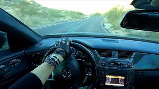 Cls63 Amg 7200Rpm Exhaust Pov Mountain Drive