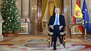 King Felipe VI's Christmas Eve Speech 2024 | Solidarity, Immigration, and Spain's Future