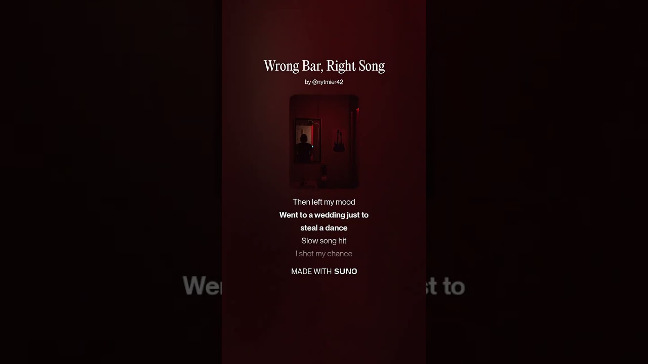 Wrong Bar, Right Song