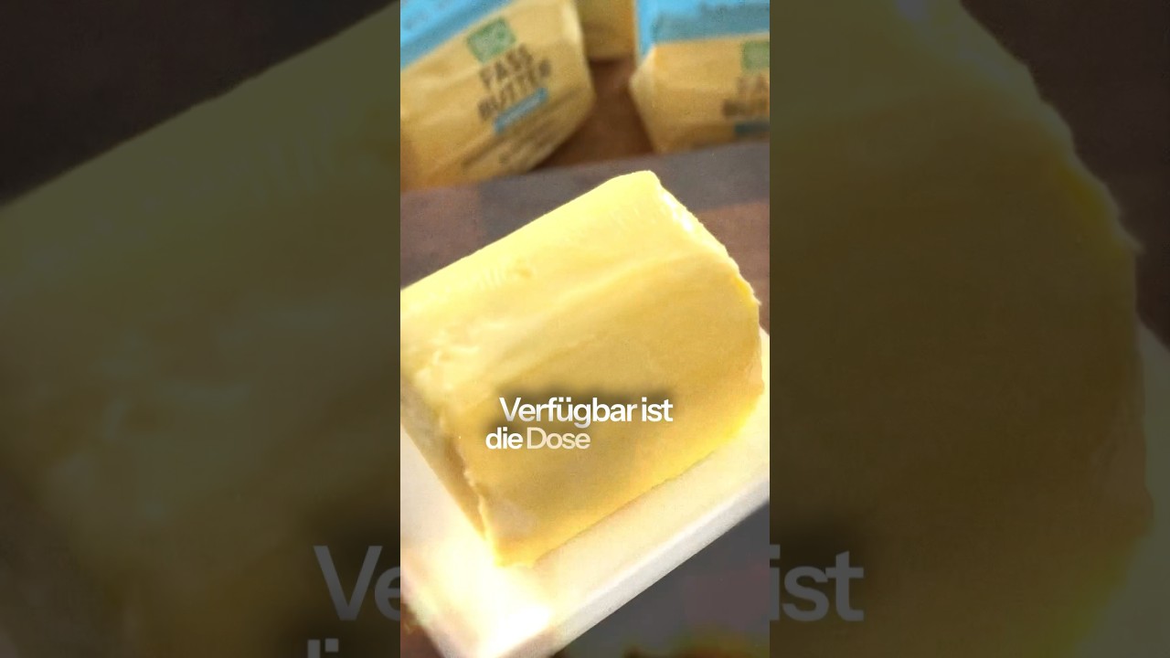 Warum jeder diese neue Butterdose braucht!