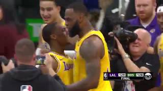 Rajon Rondo Unbelievable Game Winner vs Boston | Celtics vs Lakers