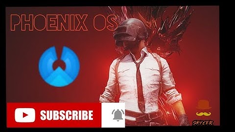 HOW TO PLAY PUBG MOBILE IN PC AND LAPTOP | PHOENIX OS | SPYCER