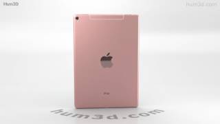 Apple iPad Pro 10.5-inch (2017) Cellular Rose Gold 3D model by 3DModels.org screenshot 2