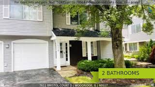 Priced at $199,500 - 7611 Bristol Court D, Woodridge, IL 60517