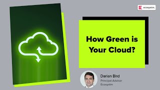 How Green is Your Cloud