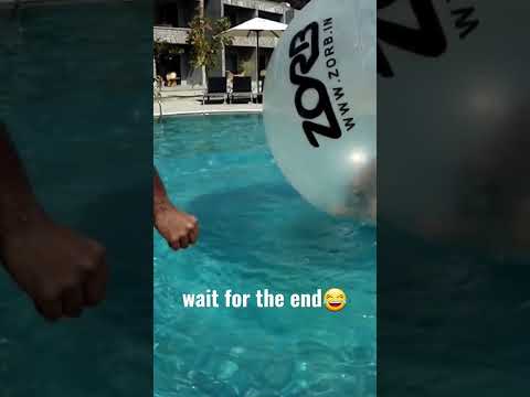Water Zorbing...!! tho