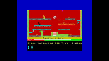 Manic Miner (1983) 128k AY music version Walkthrough + Review